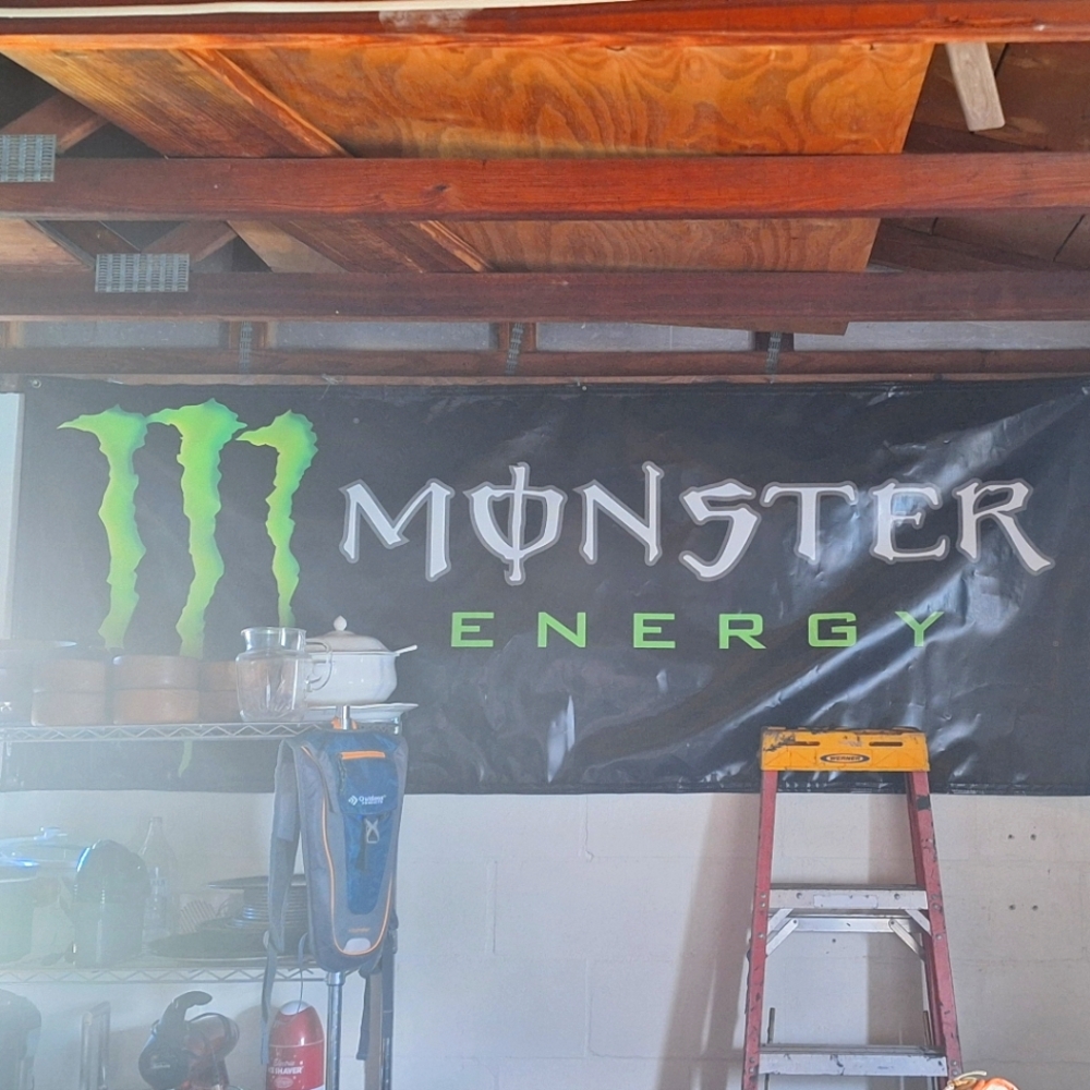 Monster energy banner